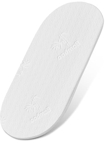AOHWIDER 30x15 Bassinet Mattress forDream On Me Lacy: 2 Thick Dual Sided Gel Memory Foam Bassinet Mattress Fit for Most Moses Basket and Dream On Me Lacy Bassinet