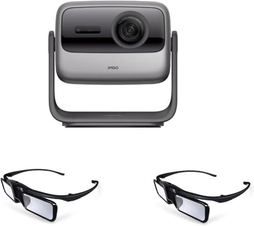 JMGO N1S Ultimate Videoprojecteur 4K Triple Laser + 2*Lunettes 3D Actives