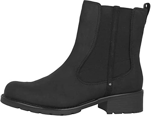 Clarks Women's Orinoco Club Short Shaft Boots, Black Black Leather, 3 UK