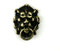Dolls House Antique Gold Lions Head Knocker Miniature Accessory Door Furniture
