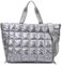 Balakaka Sporttasche Damen 32L, 3 in 1 Puffer Bag mit Nasse und Trockener Tasche, Wasserdicht Tasche Damen Groß Kapazität für Fitness Reisen Yoga