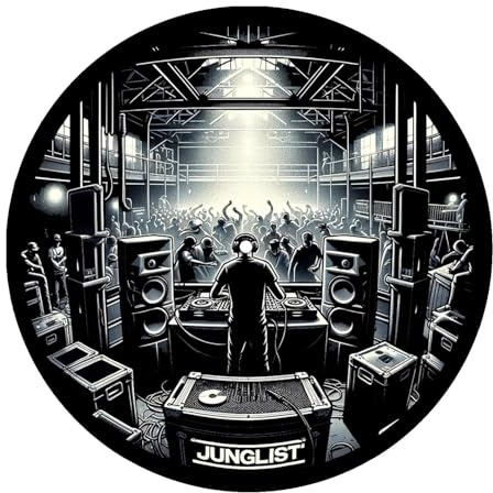 Junglist DJ Slipmatta – hardcore junglism rörelse trumma och bas rave