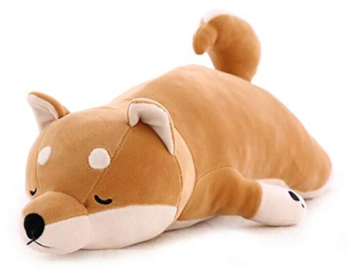 Fortuning's JDS Shiba Inu - Cojín de peluche suave para niños, para dormir, juguete cómodo, 70 cm
