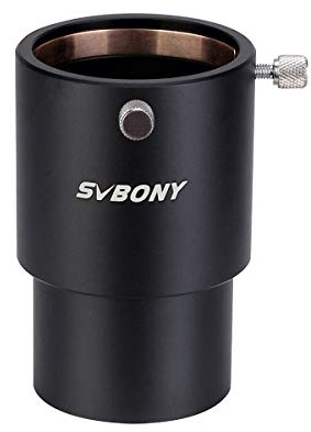 Svbony SV158 2in Telescopico Oculare Tubo Prolunga, Lunghezza Ottica 55mm Tubo di Prolunga per Oculare Telescopico, 90mm Adattatore per Tubo di Prolunga con Filettatura Filtro