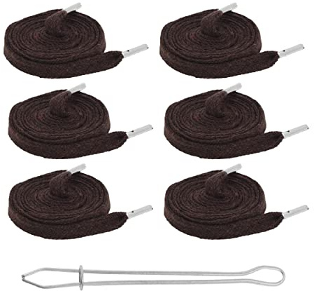 Mandala Crafts Flat Chocolate Brown Cotton Drawstring for Sweatpant Hoodies