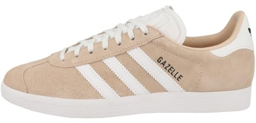 adidas Damen Gazelle Sneaker, Halo Blush/Cloud White/Core Black, 40 2/3 EU