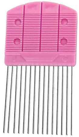 Amosfun Herramienta de Filigrana para Papel Grande Rosa, Peine para Tablero de Quilling Portátil, Máquina de Tejer Rodillos Flexible y Duradera para Manualidades y Artesanía