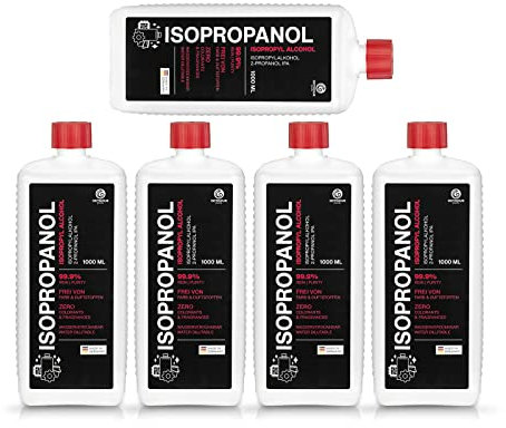 5L Reiniger Alkohol -Isopropanol 99,9% Isopropylalkohol 2-Propanol IPA, das Allroundreinigungsmittel zum Entfetten