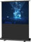 celexon Ultramobil Plus Professional Pull-Up-Leinwand 85 | 200x113 cm 16:9 | transportable 8K, Full-HD Beamer-Leinwand zum blitzschnellen Ausziehen & Aufstellen | inkl. Tragegriff + Scherengelenk