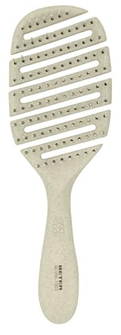 Cepillo Esqueleto Natural Fiber Puas Nylon Bolita Beige