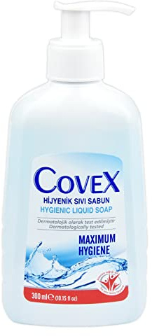 Covex Maximum Hygiene Hand Wash 300ml Pump Dispenser