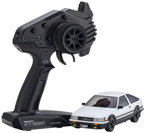 Kyosho Mini-Z Toyota Corolla Levin AE86 White/Black AWD 1:24 RTR RC Car