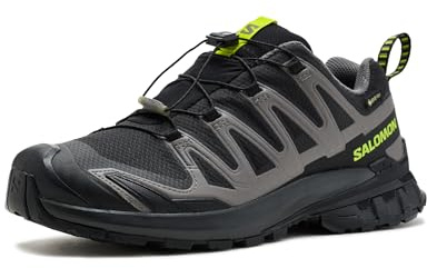 Salomon Shoes XA PRO 3D V9 GTX Black/Dark G/Acid Black/Dark Gull Gray/Acid Lime