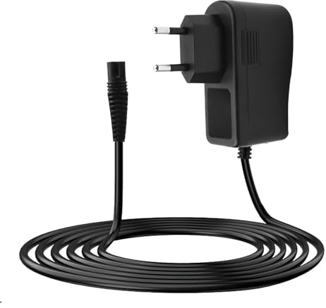 12V Elektrorasierer Ladegerät für Braun, Electric Shaver Serie für Braun 3, 3000, 3010S, 3020S, 3030S, 3040S, 3050S, 3060S, 3070S, 3080S, 3090S, 1,5 m Handkabel, Ladekabel Shaver Mehrfachschutz