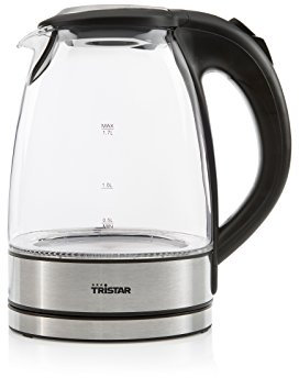Tristar Wk-3377 - Jarra hervidora con jarra de cristal de 1,7 L, 2200 W