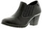 Comfort Plus Slip-On Lucia Leather Womens Court Shoes - Black. Comfortable Womens Boots with Mid Heel. Ankle Boot Ladies Leather Wide Fit Shoes for Women Black 7 UK