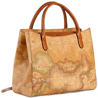 Alviero Martini Borsa A Mano 3 Tasche Piccola Geo Classic CE0036000 Beige