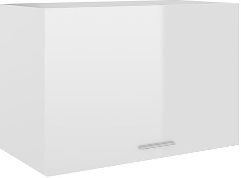 vidaXL Armario Colgante Cocina “Lyon” Madera ingeniería Blanco Brillo