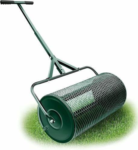 VYUJHNBG Spargitore Compost, Manico Lungo di Diffusione Leggera per Diffusione, Diffusione di Muschi di Torba, per Compost di Medicazione Superiore