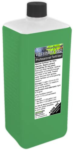 GREEN 24 Engrais de vigne HIGH-TECH Vitis NPK pour plantes en massif ou en pot - fertilise raisins et vignes 1000ml