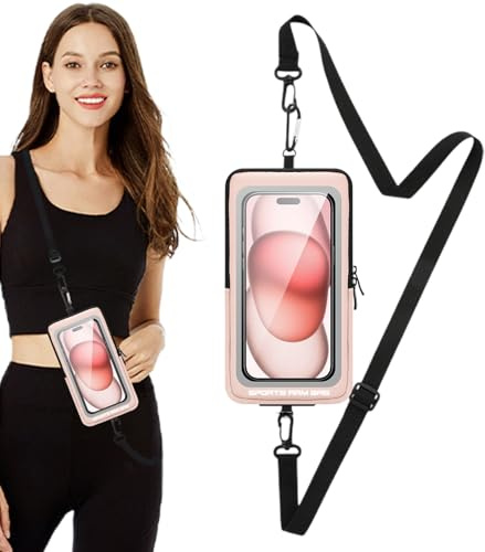 Mobiltelefonarmband, löparmband, armband – mobiltelefonhållare | vattentäta förvaringsväskor för handledsväskor, armband för de flesta smartphones, träningsövningar vandringstillbehör