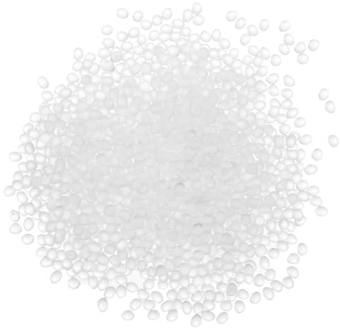 OATIPHO Transparent Polymorphs Plastic Beads Thermoplastic Pellets DIY Moldable Plastic Pellets for Repairs Crafts Model Making and Custom Decorations Resealable Bag