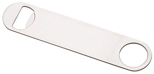 PIAZZA Apribottiglie Piatto In Acciaio Inox