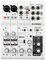Yamaha AG06 6-Kanal Mischpult / 2 Mikrofon