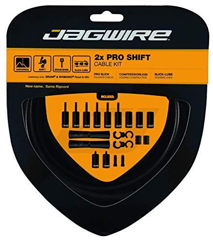Jagwire PCK509 Set Kabel und Hüllen Unisex Erwachsene, Stealth Black, Einheitsgröße
