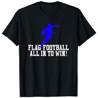 Boys Flag Football for Kids Youth or Adults T-Shirt