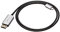 Amazon Basics DisplayPort auf USB-C Kabel, Aluminium, 0.9 m, Grau