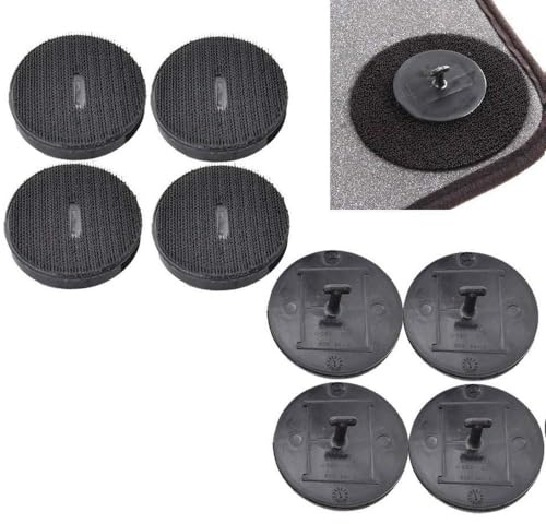 AUTOXBERT 4X Auto Mat Clips T Forma Pavimento Twist Lock Anti Slip Fissaggio Fermi Mini F10 per BMW