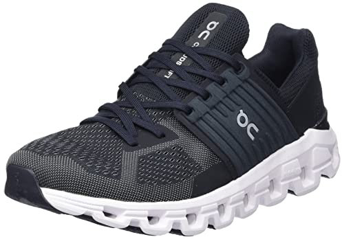 On Herren Cloudswift Sneaker, Schwarz/Rock, 44 EU