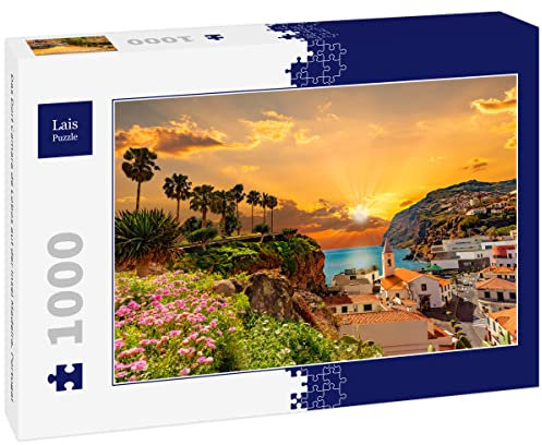 Lais Puzzle The village of Camara de Lobos on the island of Madeira, Portugal 1000 pieces