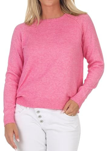 ONLY Pull en Maille ONLLESLY Pull en Maille Carmine Rose XS Carmine Rose XS