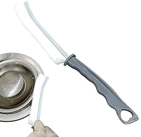 Kaxenig Spaltreinigungsbürste, Eckenreinigungsbürsten, Hand-Eckenbürste Für Fensterrillen, Multifunktionale Reinigungsbürste Für Fugen, Crevice Gap Cleaning Brush Fensterschienen-Reinigungsbü te