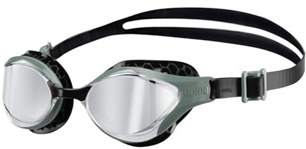 ARENA AIR-BOLD SWIPE MIRROR GOGGLES 200 - SILVER DARK_OLIVE SW4 One Size