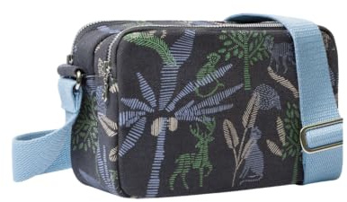 Ecoright Crossbody Bag Damen, Canvas Damen Handtasche Klein Und Umhängetasche Damen Mit Cotton Verstellbarem Riemen