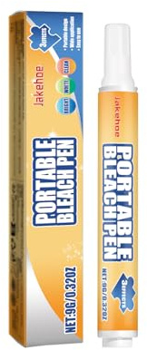 Portable Bleach Pen for Stain Removal - Quick Drying, Non-Toxic, Bleach-Free Solution for a Variety of Fabric Clothing (1Pc)