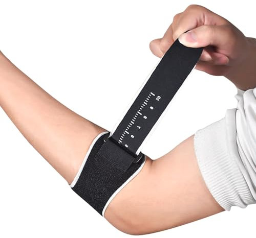 Lunaanda Coudiere Epicondylite,Avec Coussin De Compression Amovible Pour Soulager La Tendinite Et L'Arthrite,Coudières Réglables et Antidérapantes,Coudières pour Tennis Golf Padel Gym (Noir)