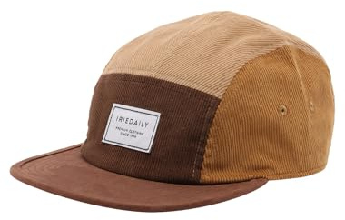 IRIEDAILY Unisex Cap Corvin 5 Panel one Size Fit Mocca