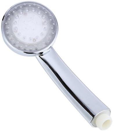 Cabezal de ducha LED con cascada de colores, mejora tu baño con filtro de cabezal de ducha estilo dispensador de jabón espumoso