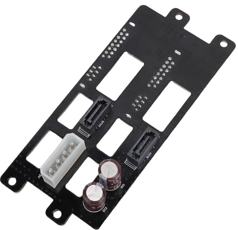 Bewinner Adaptateur ATA SFF 8482 à Série, Lecteur de Disque Dur SAS à 4 Broches 2, connectivité SAS à Grande Vitesse, Prend en Charge jusqu'à 6 Go de Mode ATA 3, des Performances