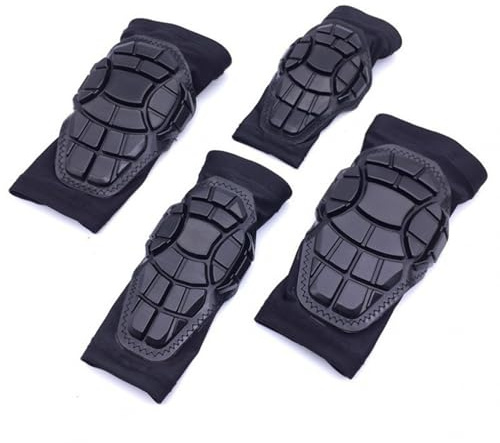 SHYYOULQE Set di attrezzi protettivi sportivi per bambini, include ginocchiere, gomitiere, per bambini dai 3 ai 13 anni, pattinaggio, scooter, skateboard, attrezzatura protettiva per bambini