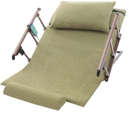 Dossier De Lit Électrique Réglable Dossier Inclinable Télécommandé Appui Dos Lit Médical Vert, Angle 2-80° Réglable Avec Garde-Corps Oreiller Coussin Jambe, Pour Femme Enceinte Âgée Post-Opératoire