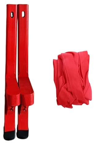 TWTCZOZ Holzstelzen für Kinder, Spielzeug, Feste, Gleichgewichtstraining, Traditionelle Chinesische Stelzen für Kinder Und, Lang 50 cm