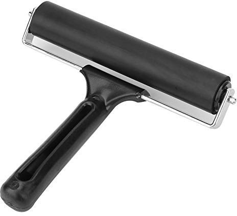 Rubber Roller, Art Roller Ink Rubber Brayer for Crafts Printmaking Block Printing Card Making Acrylic Paint