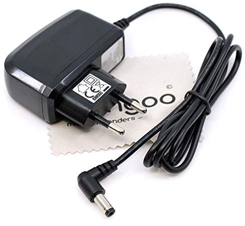 Ladegerät passend für Tonies Toniebox Lautsprecher Ladekabel Kabel Netzteil 1m mit mungoo Displayputztuch