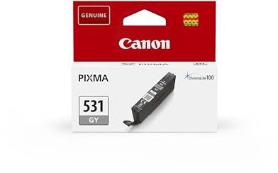 Canon CLI-531 Grey Genuine Ink Cartridge - Compatible with PIXMA TS8750