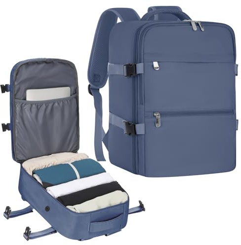 xlodea for Easyjet Cabin Bag 45x36x20 New Easyjet Underseat Cabin Bag Waterproof Travel Backpack Cabin Backpack with Charging Hole Anti-Theft Pocket